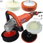 POLERKA SAMOCHODOWA SZLIFIERKA + DYSK +4GĄBKI