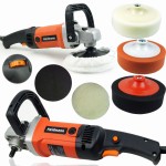 POLERKA SAMOCHODOWA SZLIFIERKA + DYSK +4GĄBKI (1)